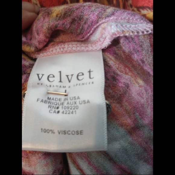 Casual Long Sleeve Button Down Blouse Bright Fall Color Aztec Deign 100% Viscose - Picture 8 of 10